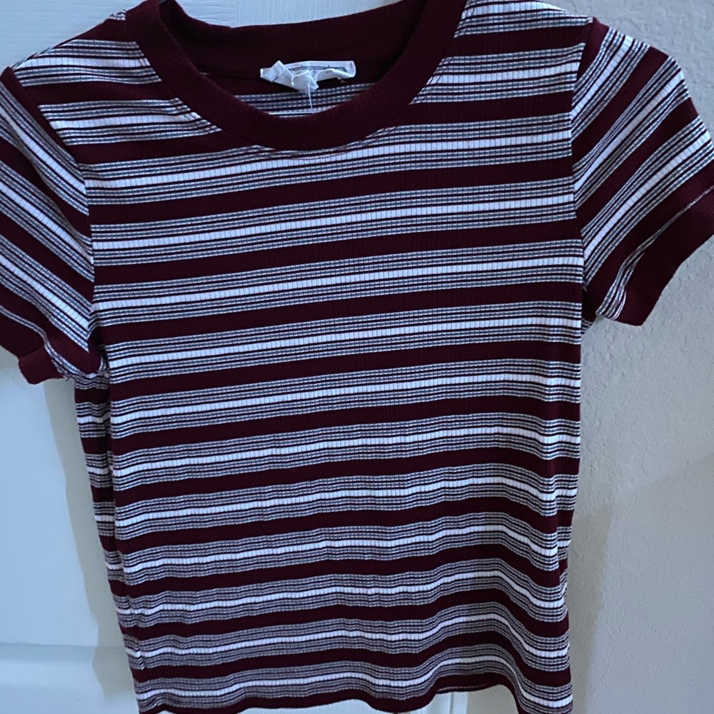 stripped t-shirt fitted